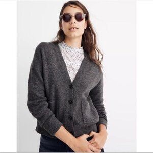 Madewell Short Kent Ex-Boyfriend Cardigan Size XSmall AC795